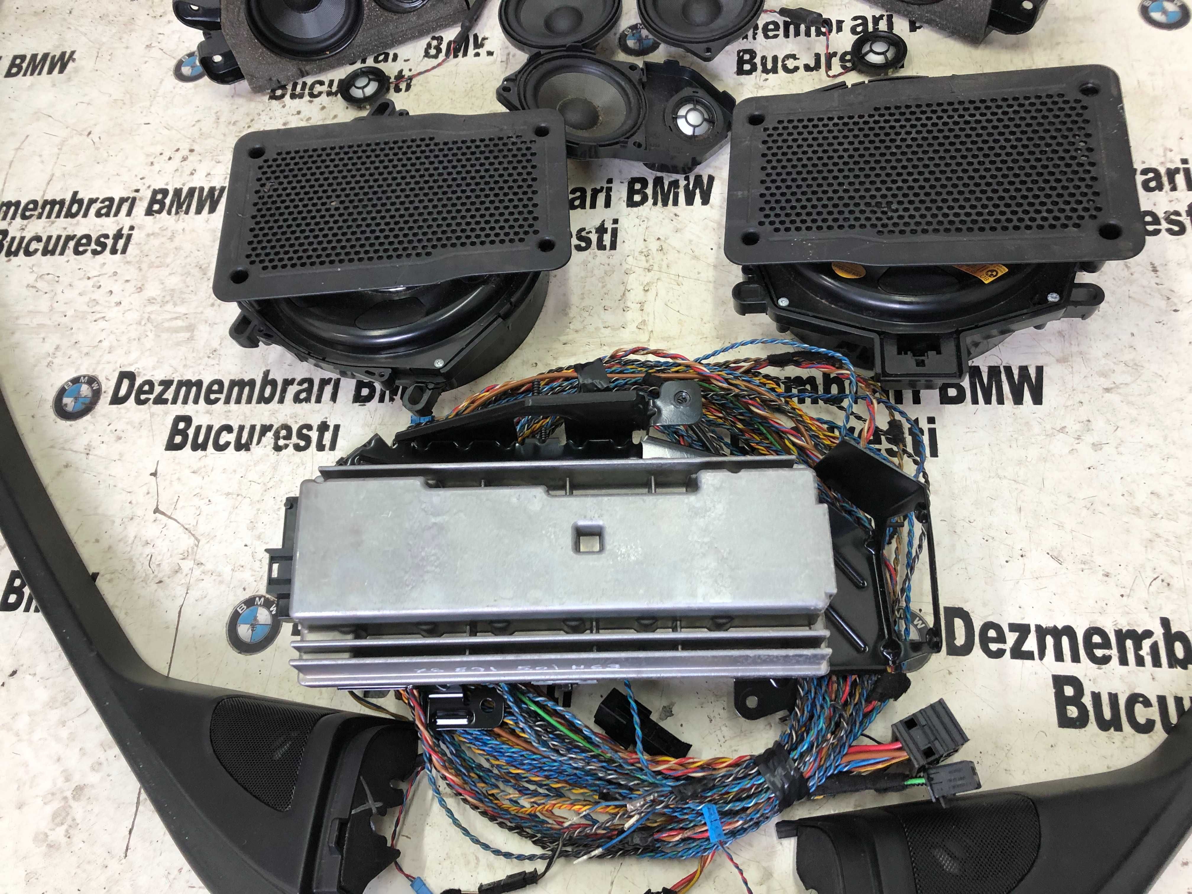 Sistem audio complet difuzor amplificator TOP Hi Fi BMW X5 X6 E70 E71