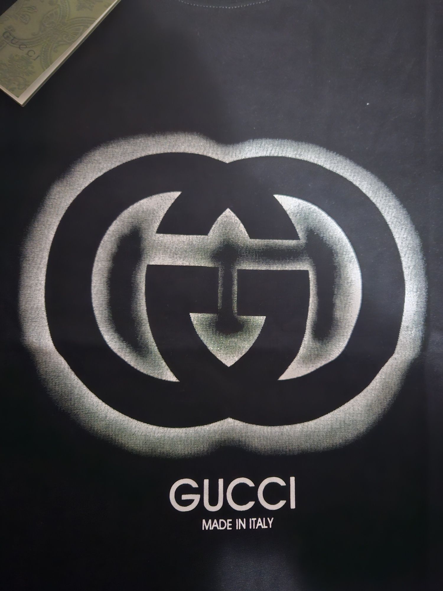 Tricou Gucci Black-White Print New Season