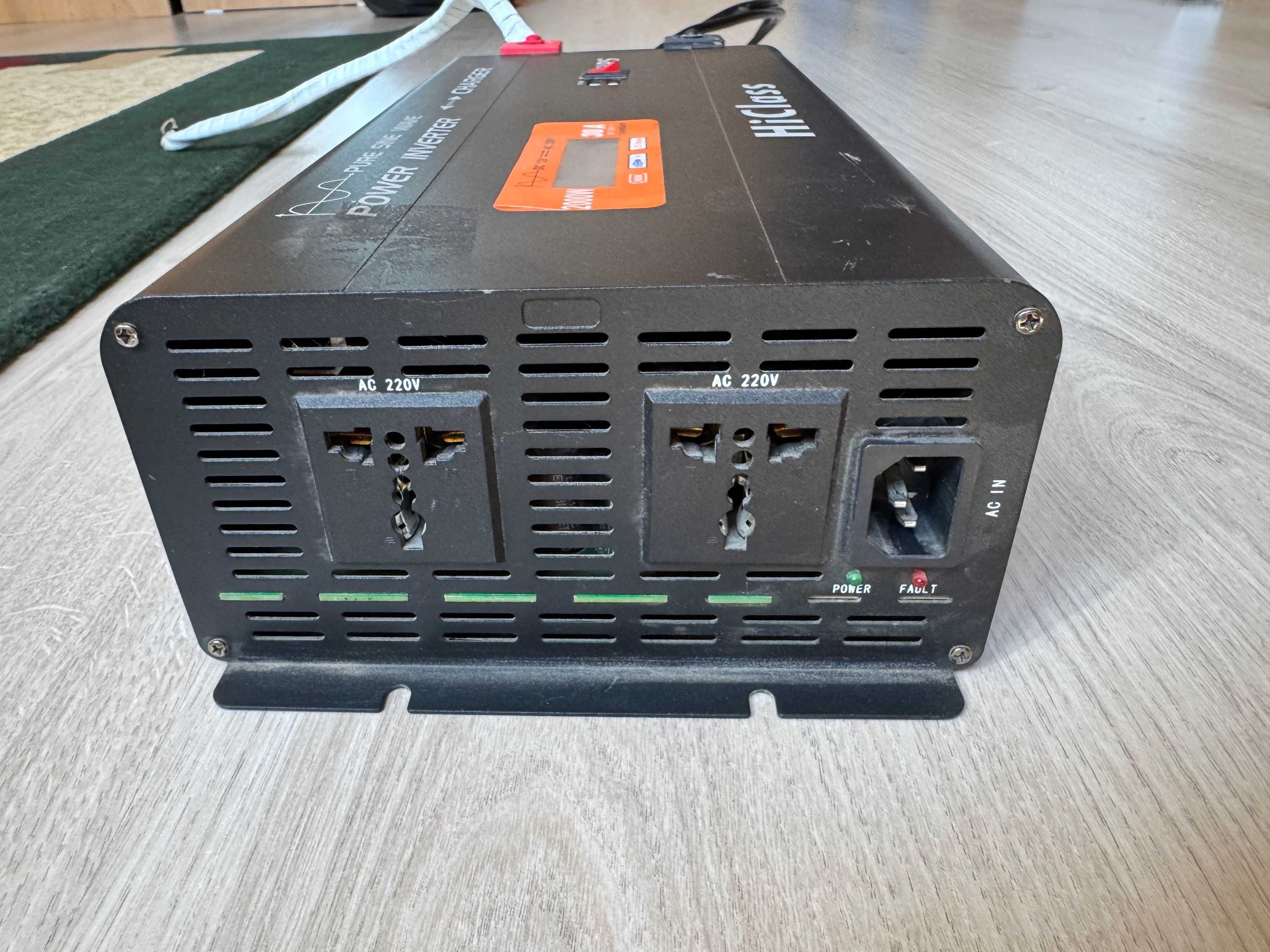 Инвертор зарядное устройство с чистой синусоидой (ИБП) UPS