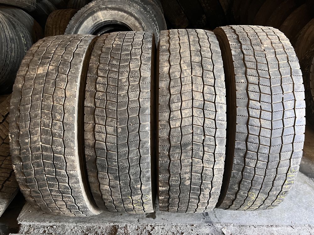 4 anvelope camion 315/80/22.5 , Hankook , DOT 2021 , 9 mm