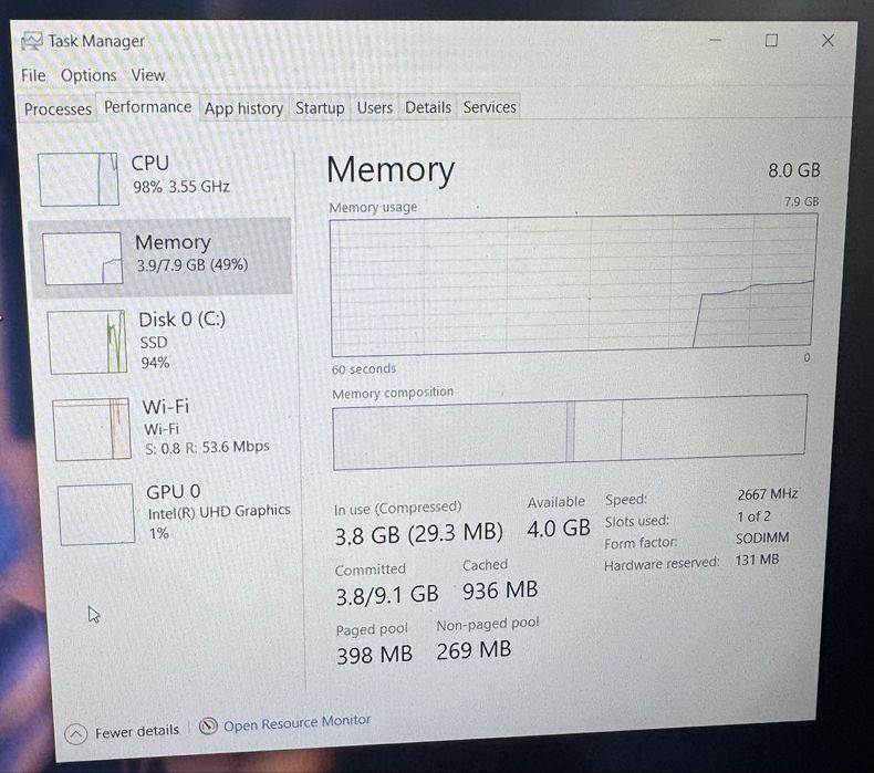 Vând Laptop Allview Allbook i3 10th