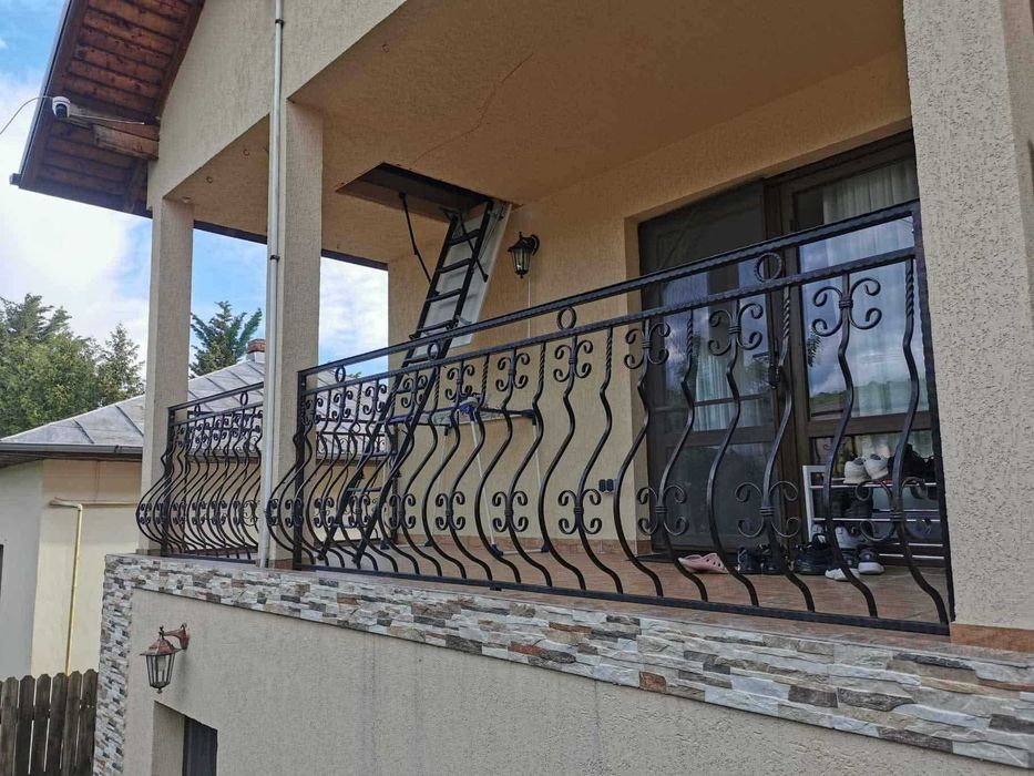 Vand balustrada fier forjat