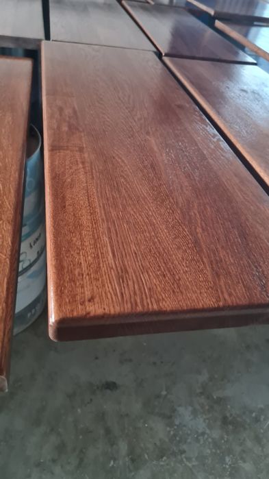 Trepte mana curenta parchet lemn masiv fag, stejar, Mobilemn