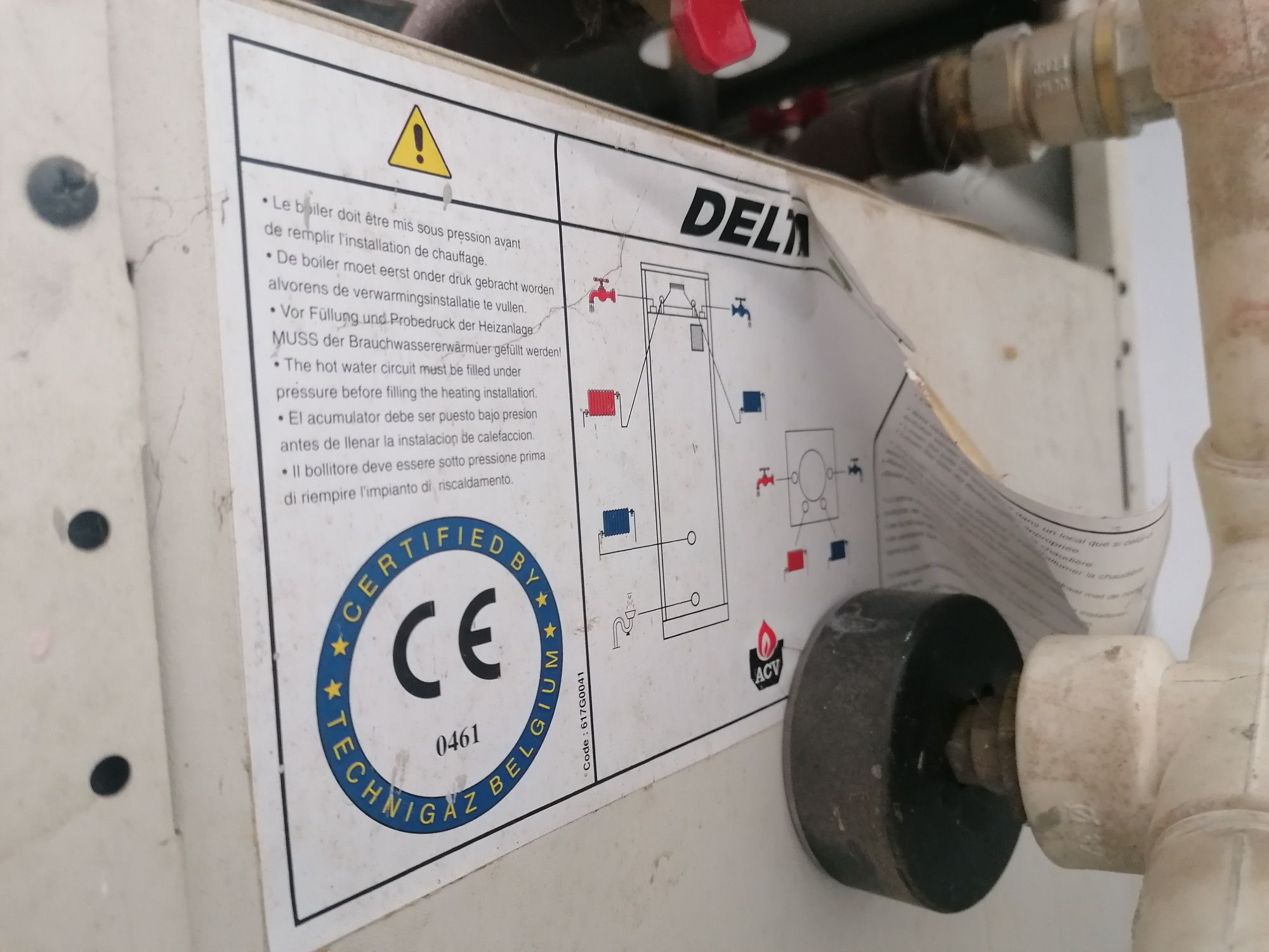 Centrala termică Delta Acv 55kw