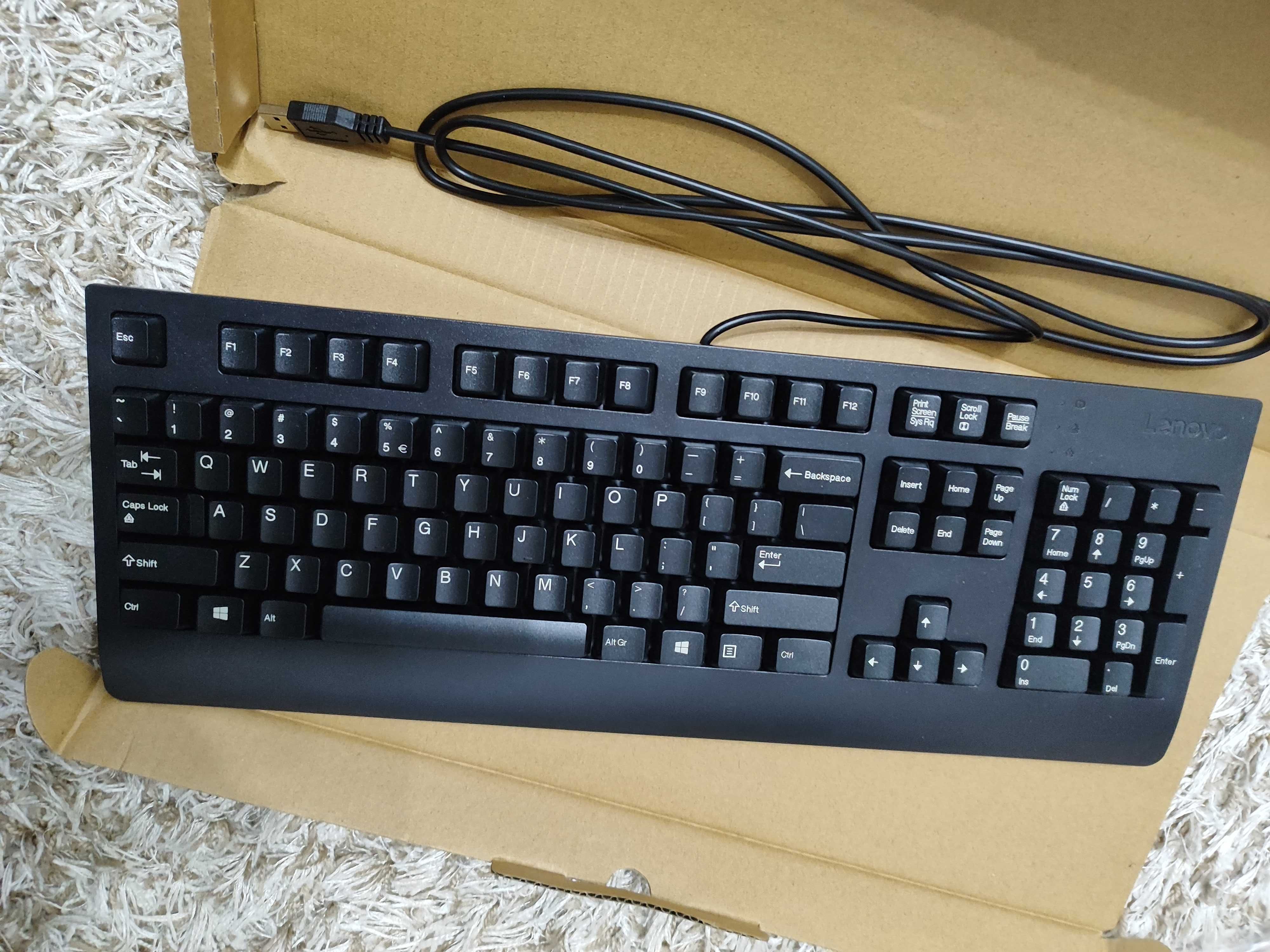 Tastatura Lenovo Preferred Pro II, qwerty, negru