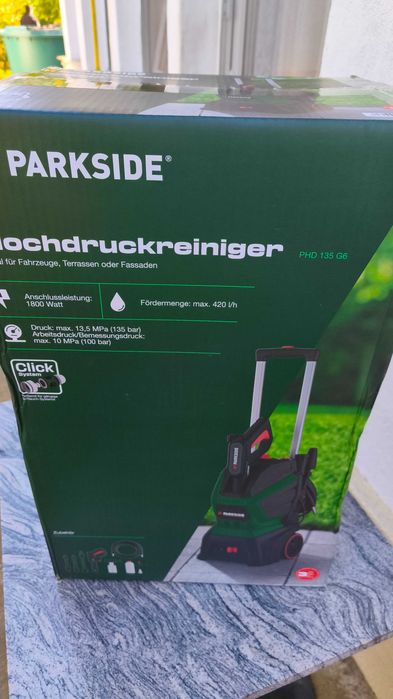 Aparat de spalat cu presiune parkside  1800w , nou sigilat