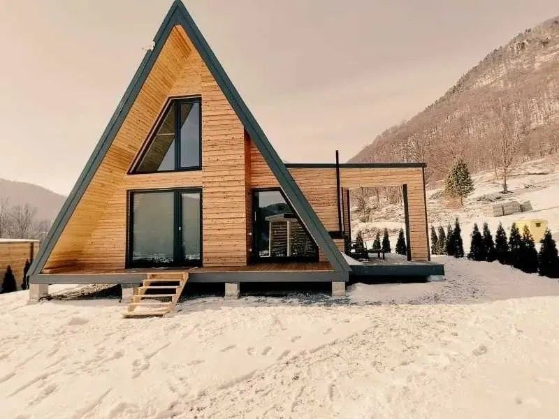 Vand cabane din lemn A Frem