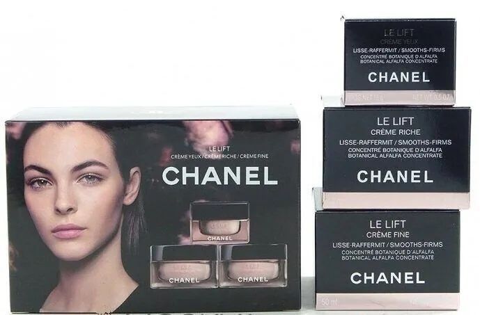 комплект от кремове за лице и околоочен контур