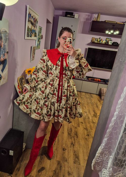 Rochie Craciun pe comanda