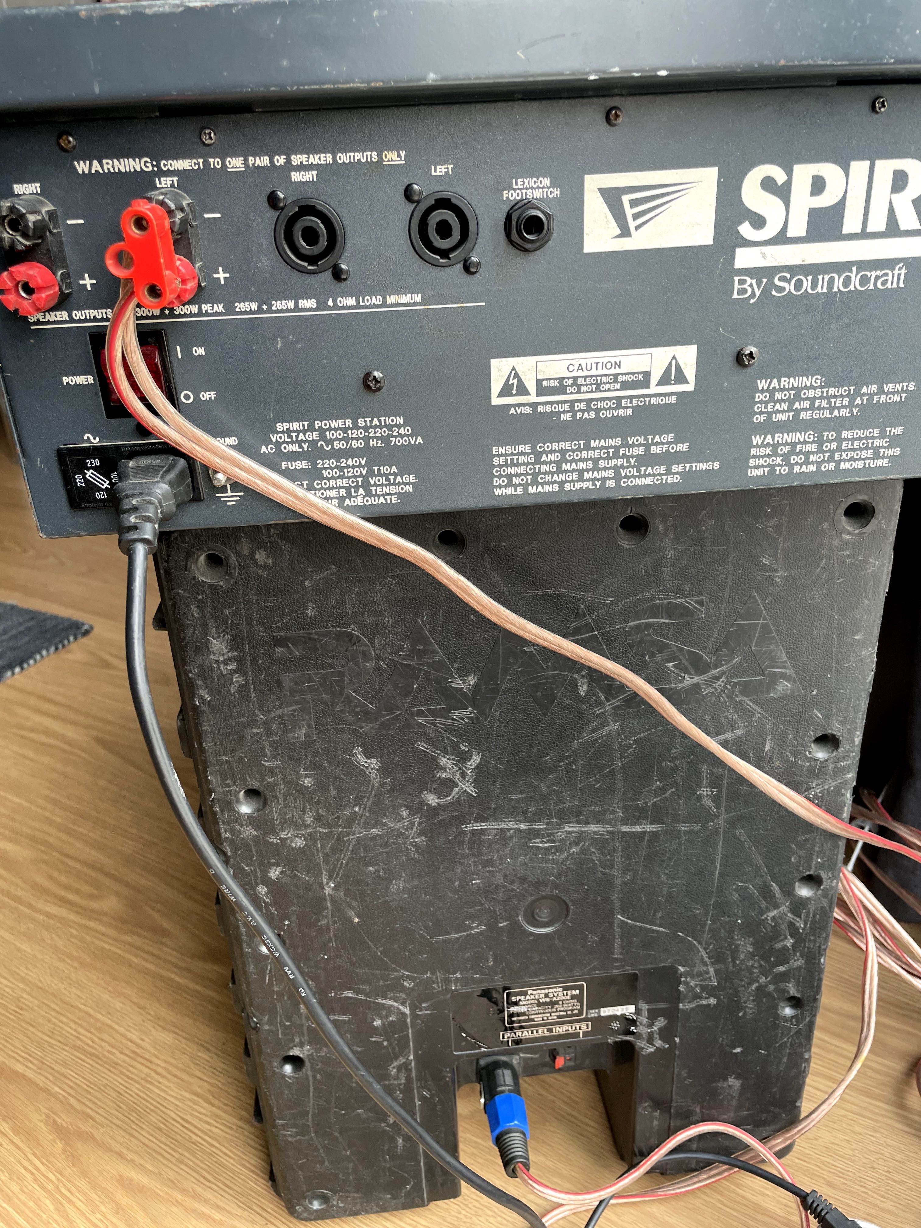 Soundcraft Spirit Power Mixer
