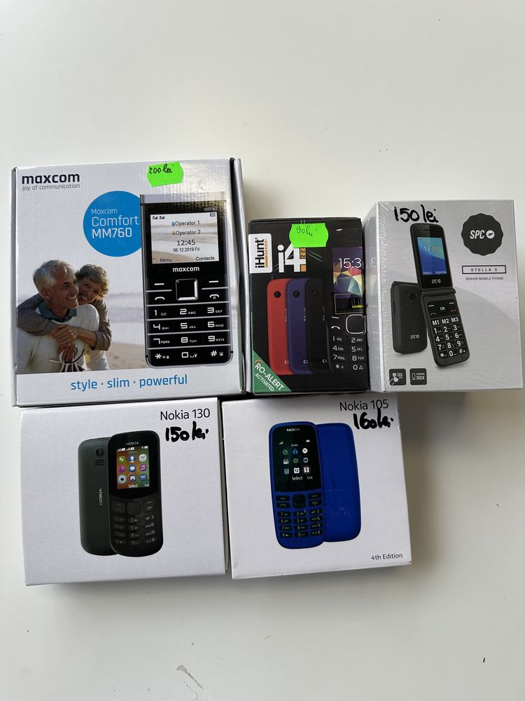 Telefoane cu butoane Nokia Maxcom Ihunt