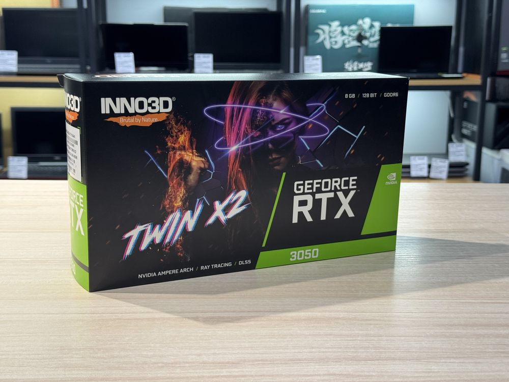 Видеокарта Nvidia Inno3D RTX 3050 8gb Twin X2