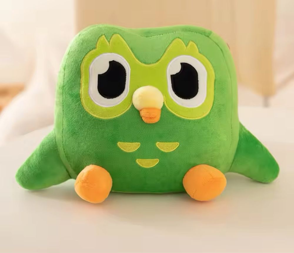 Pluș Duolingo de vanzare