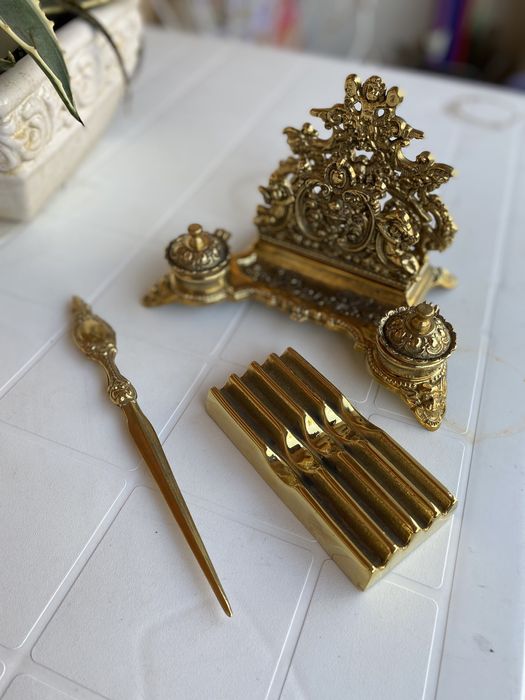 Set birou in bronz