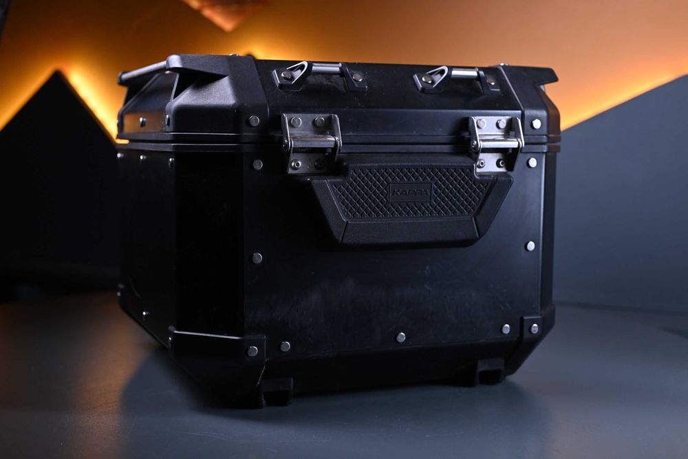 Givi Trekker Outback 42L+Storm Bag, Placa Givi SRA5108, Suport BMW GSA