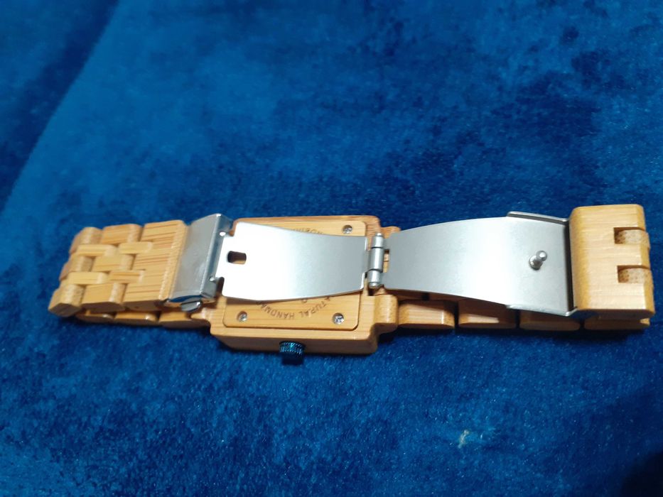 Ceas Quartz Lemn Bambus Dama ( NOU )