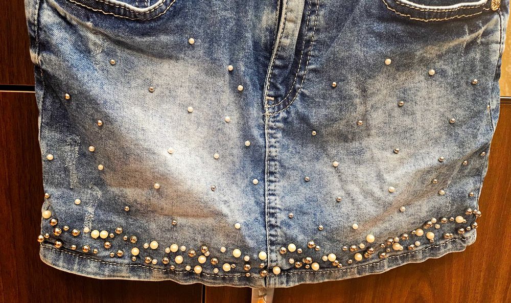 Дънково яке и пола за момиче