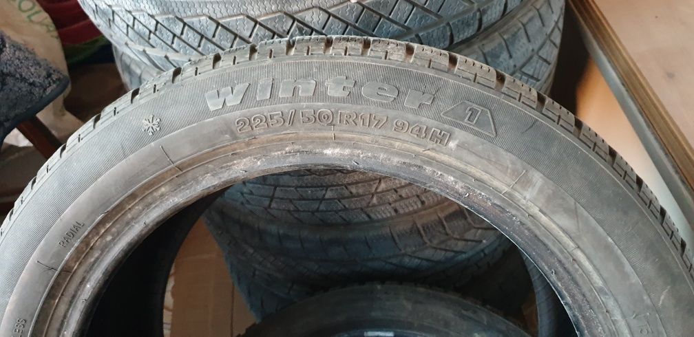 Зимни гуми използвани малко