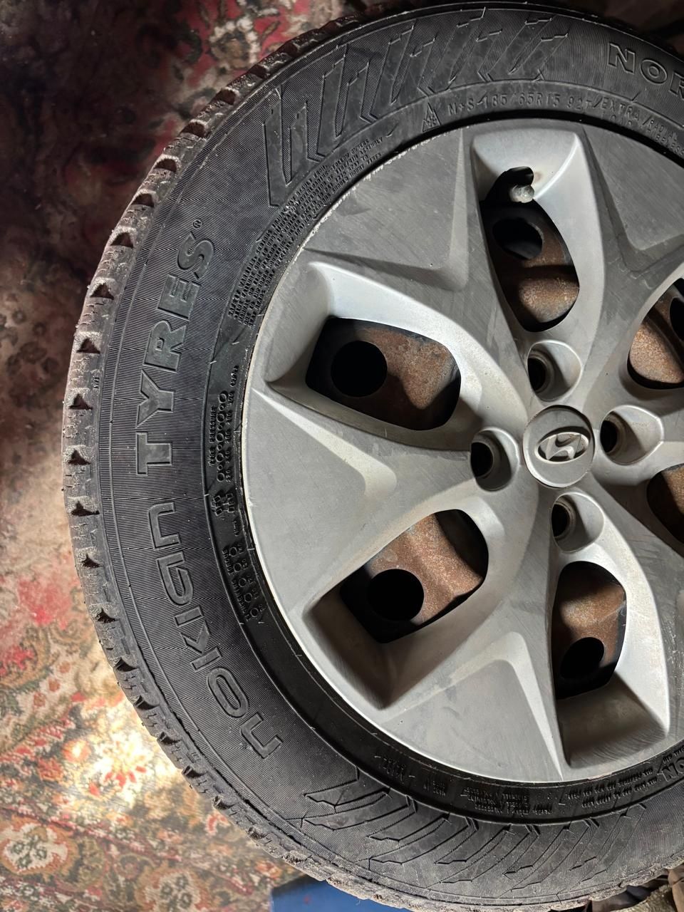 Шины с дисками Nokian Nordman 7 в количестве 4 штук