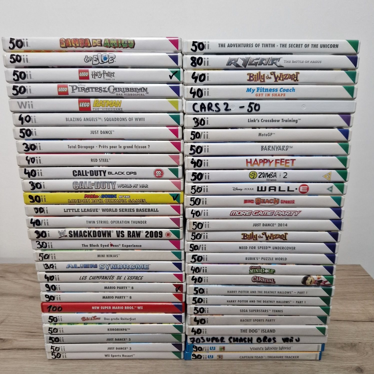 Lot Nintendo Wii / Wii U