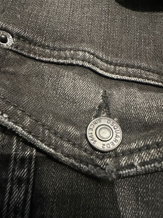 Оригинално мъжко дънково яке Dsquared2