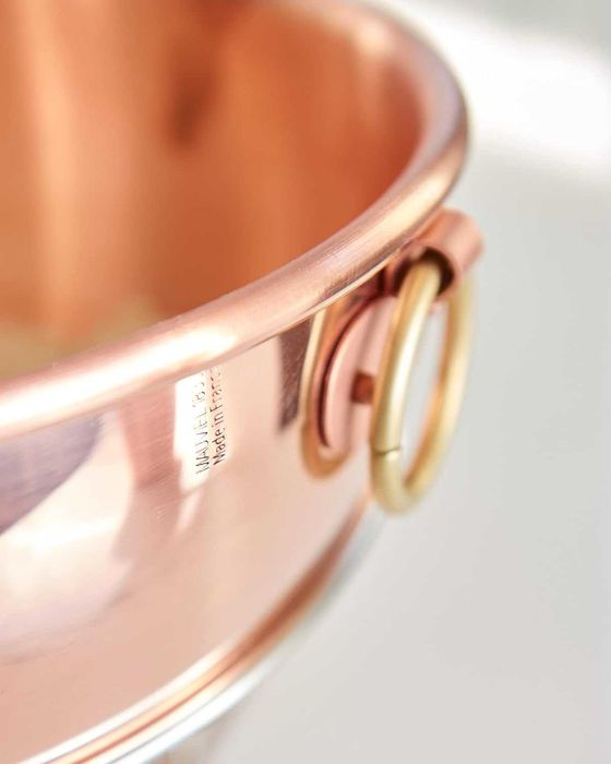 Медна купа за смесване Mauvie 4.6л 26см Съд за разбиване на яйца