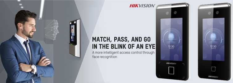 Терминал Hikvision – учет рабочего времени, распознавание лиц