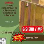Teren extravilan de vânzare la intrarea în Sâncraiu!