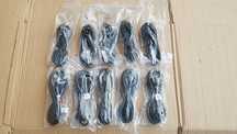Set 10/20 cabluri alimentare Schuko IEC C13 230V 3 pini - NOU