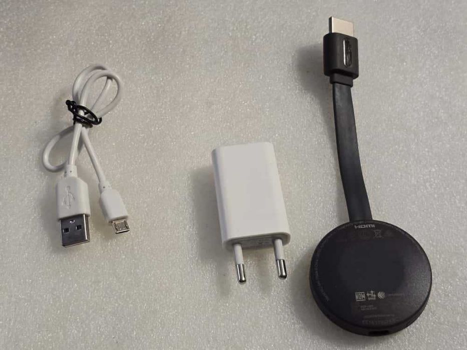 Chromecast Google 2nd Gen. Model NC2-6A5, HDMI Black 1080p Streaming