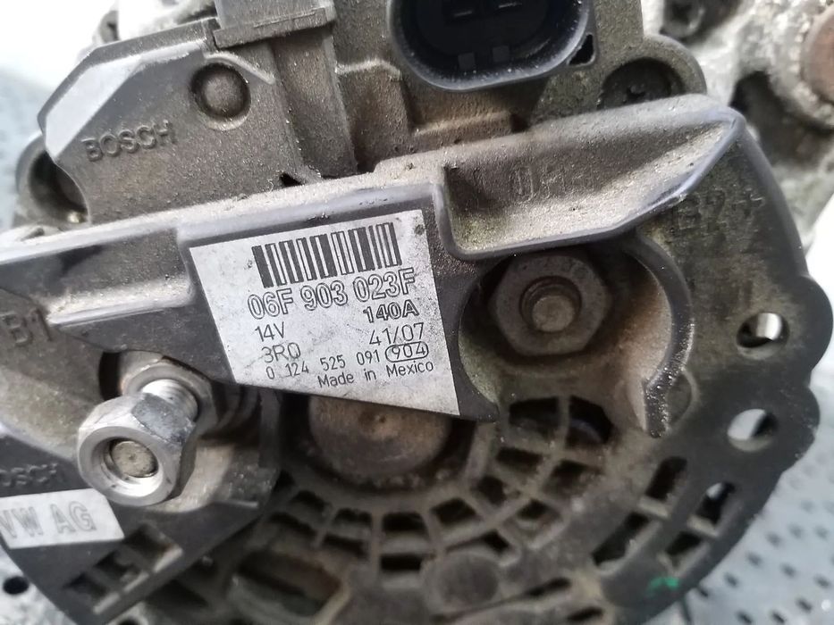 Alternator 2.0 tdi vw golf 5 1k 06f903023f 0124525091904