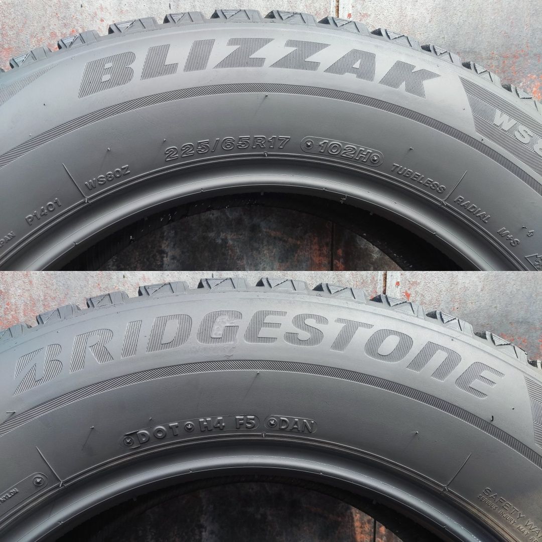 4бр. зимни гуми 225/65/17 Bridgestone Blizzak, XL подсилени 
dot22
8.