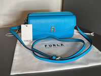 Чанта Furla Primula синьо