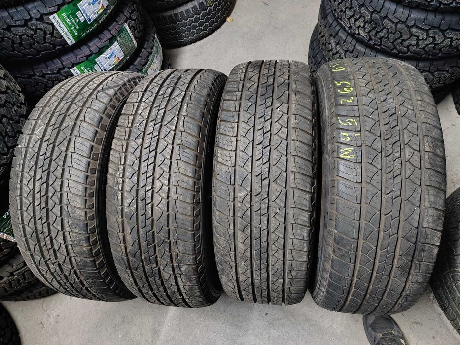 4бр.ПОЧТИ НОВИ ВСЕСЕЗОННИ MICHELIN 265 65 17 DOT22 цена за брой