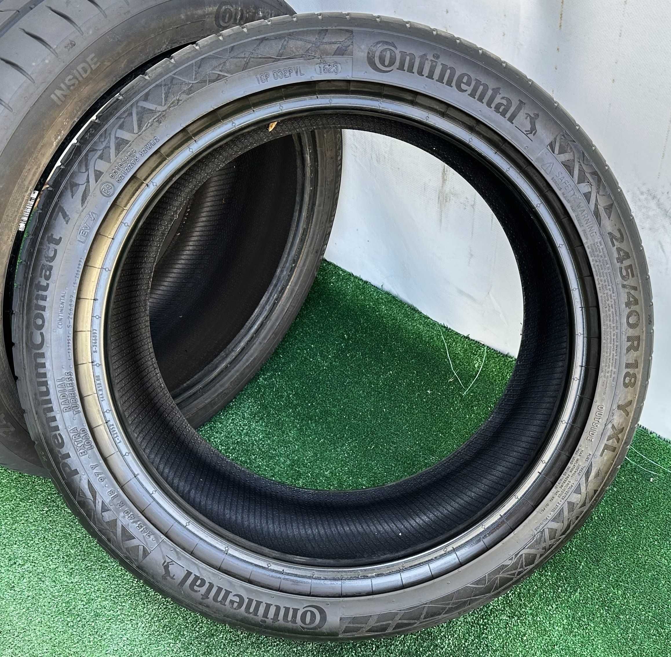 2бр 245/40r18 CONTINENTAL PremiumContact 7 летни