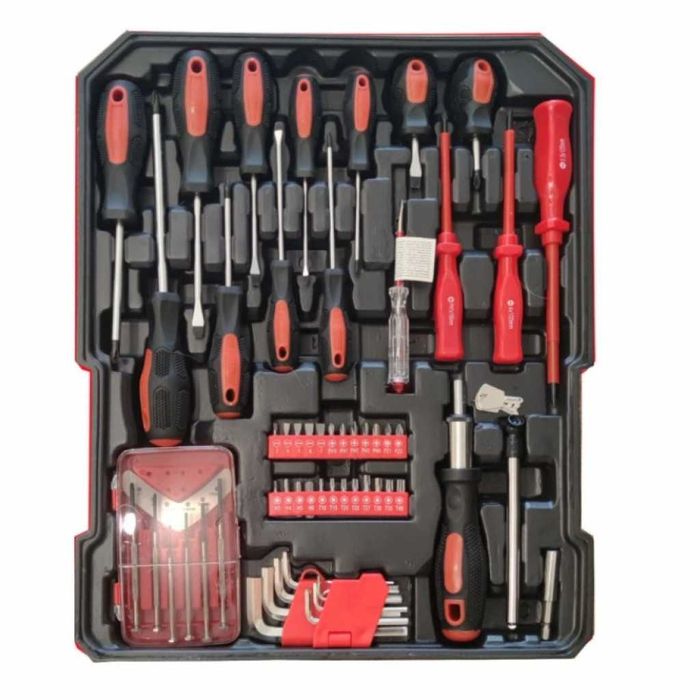 Професионален куфар с инструменти IF Tools BLACK GOLD 2024 – 599 части