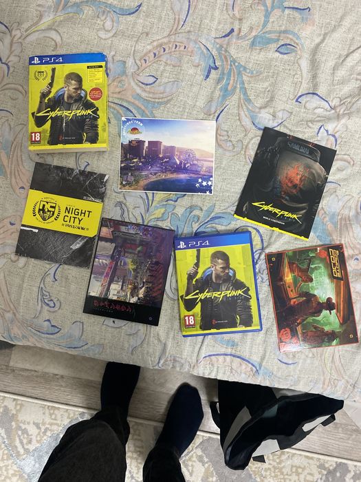 Cyberpunk ps4 in zhe box