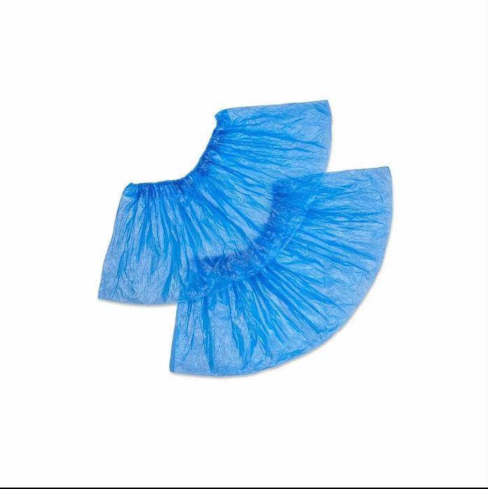 Бахилы одноразовые синие