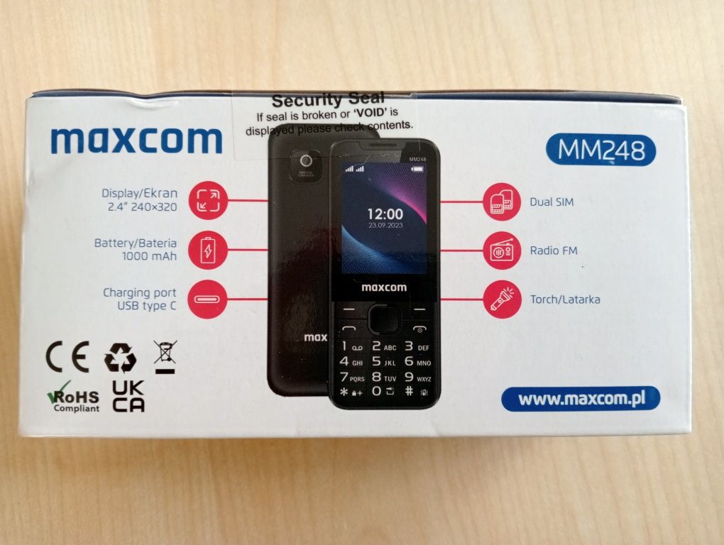 Telefon Maxcom MM248