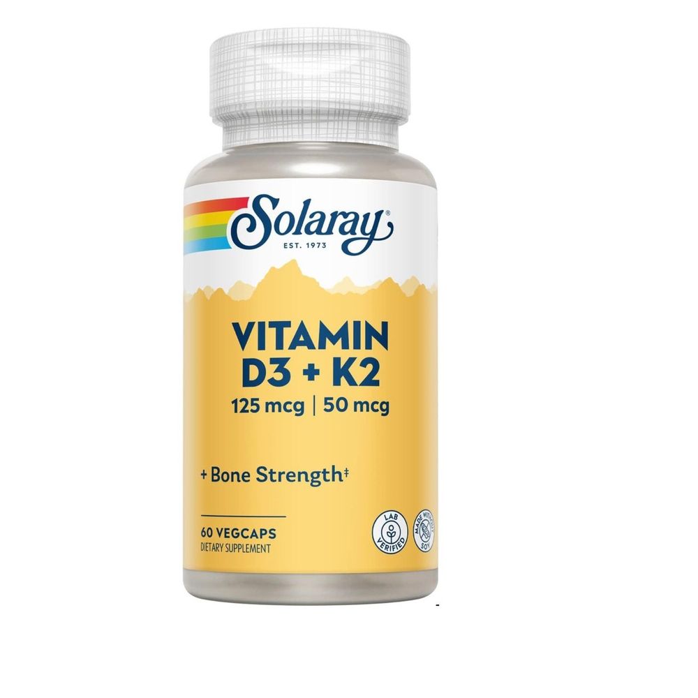 Solaray Vitamin D3+K2