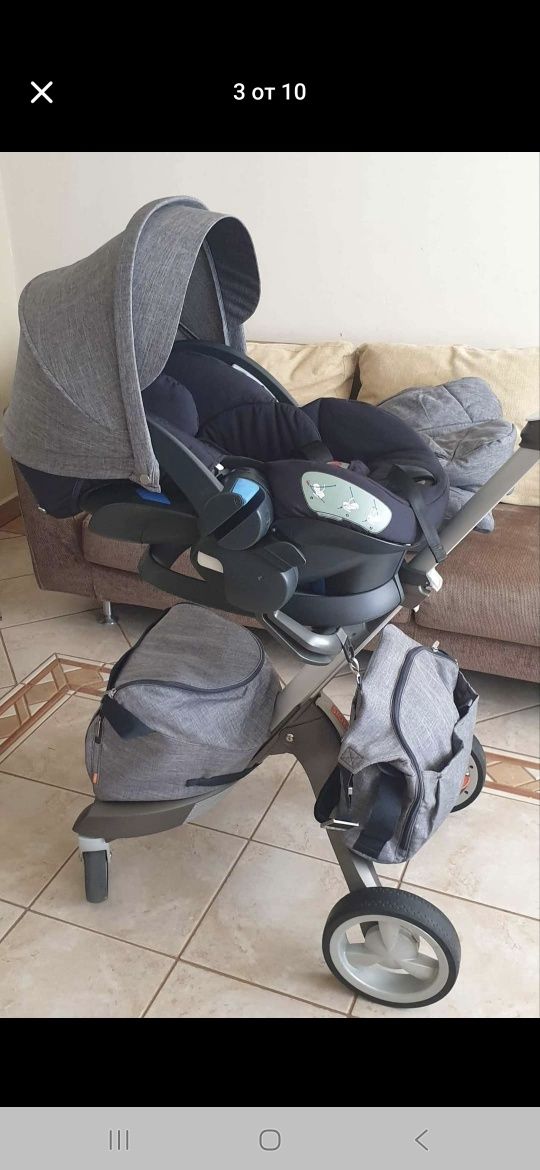 Бебешка количка Stokke