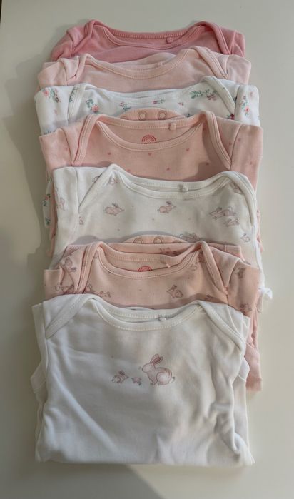 Сет 7 бодита с дълъг ръкав Next 3-6 м