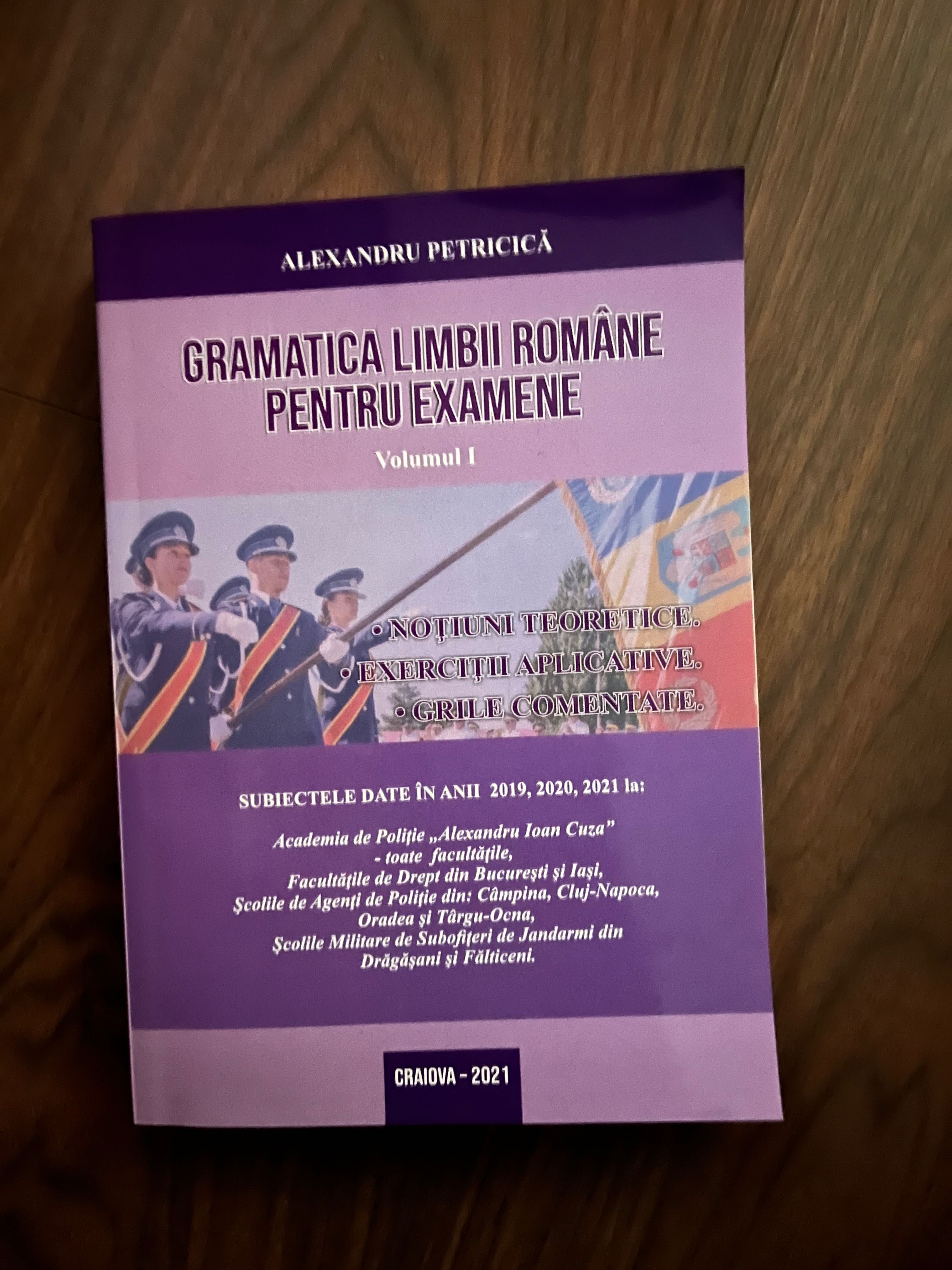 Gramatica Limbii Romane 1+GRILE- 2 La pachet