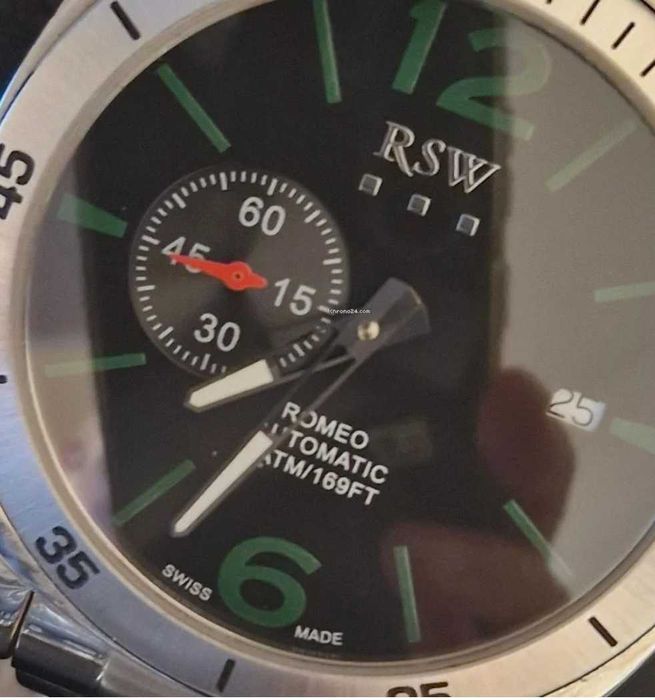 RSW - Romeo Swiss Watch Automatic- RSWA154-SS-12