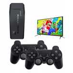 Безжична конзола 4K, 2.4G, 10000+ игри, 64GB, комплект от 2 контролера