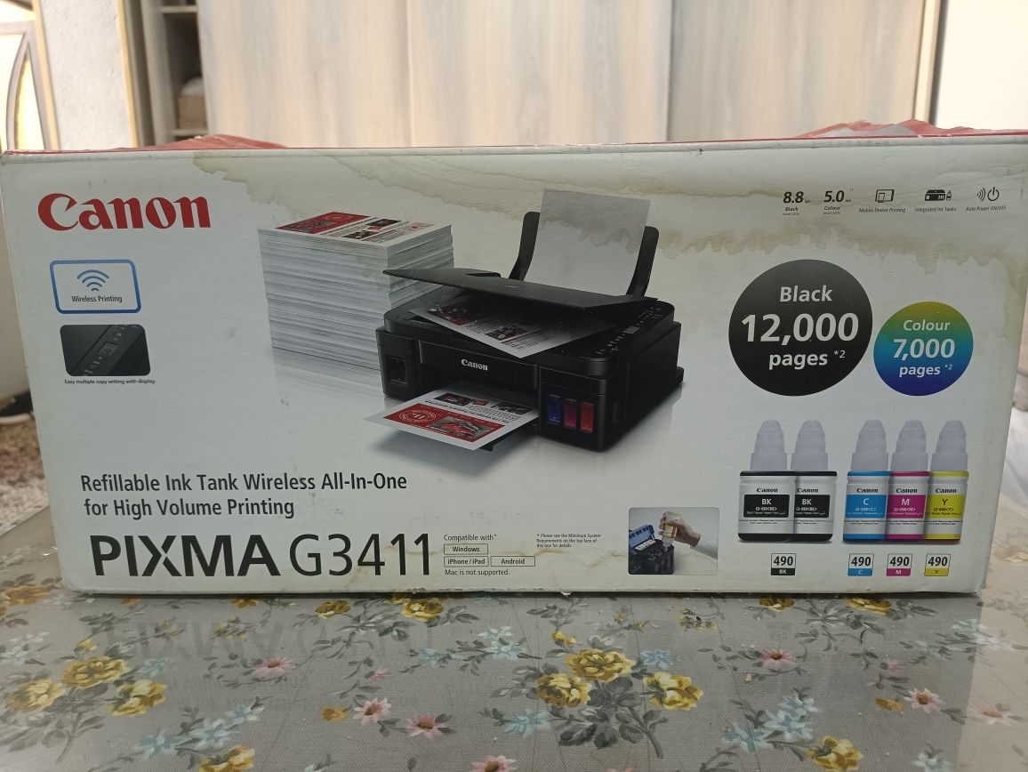 Принтер "Canon" Pixma G3411