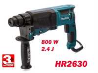 Перфоратор Makita HR2630 с SDS-plus 800W, 2.4J, 0-1200 оборота