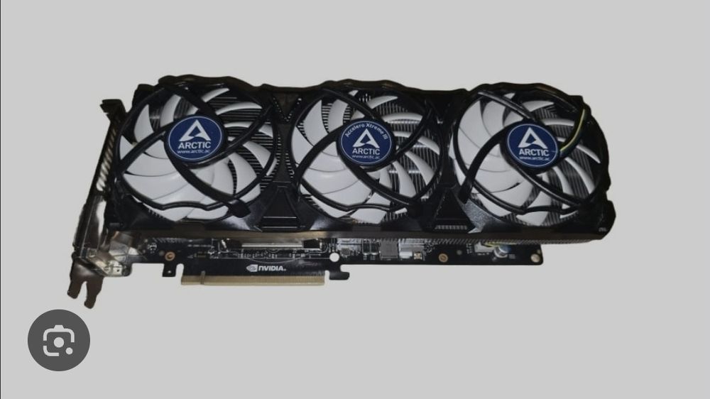 Vand urgent palit Gtx1080 dual 8gb cu super racire.ARCTIC Accelero