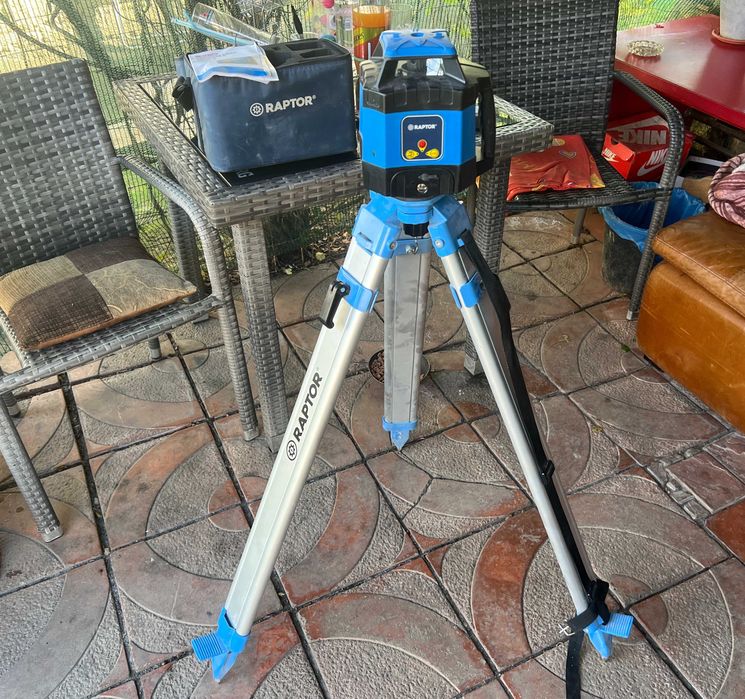 Laser rotativ Raptor 9764491 cu FR45, trepied, rigla, IP54 complet set