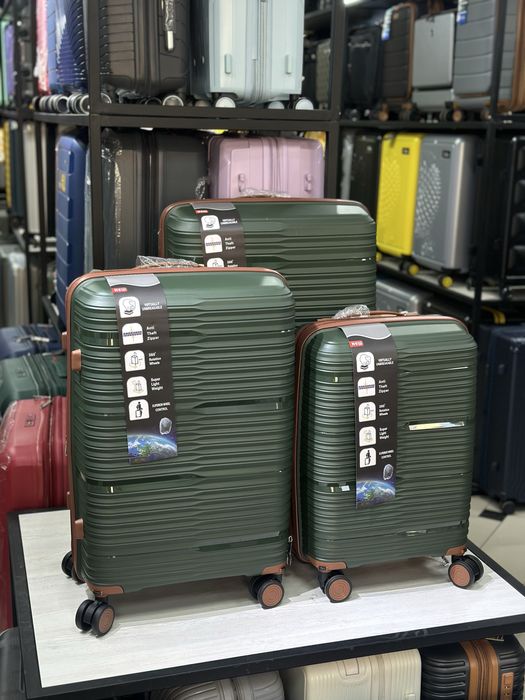 Чемоданы с съёмными колёсами